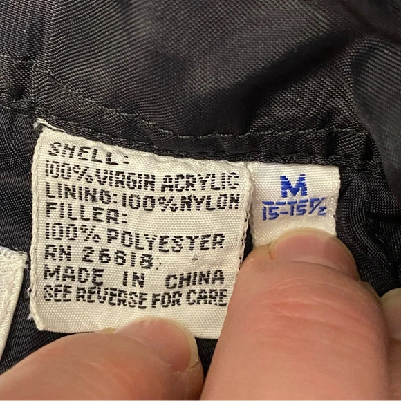 LUMBER JACK flannel top Size button up crop quilted lining red blue plaid - Picture 5 of 12